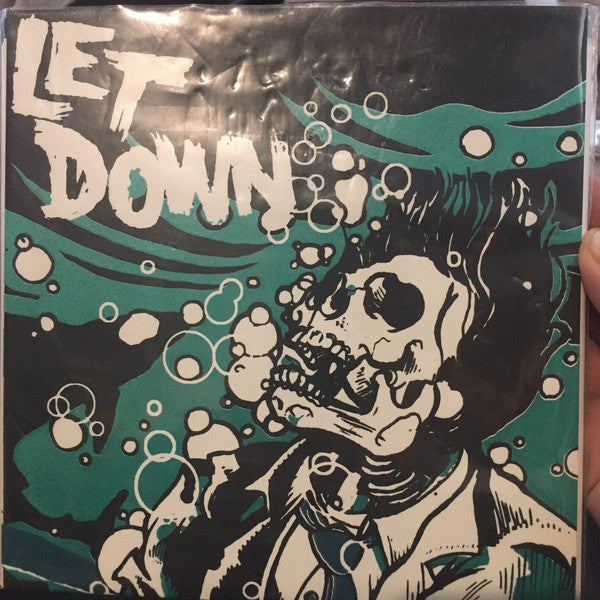 Let Down : Crossed Off (7", EP, Ltd, Blu)